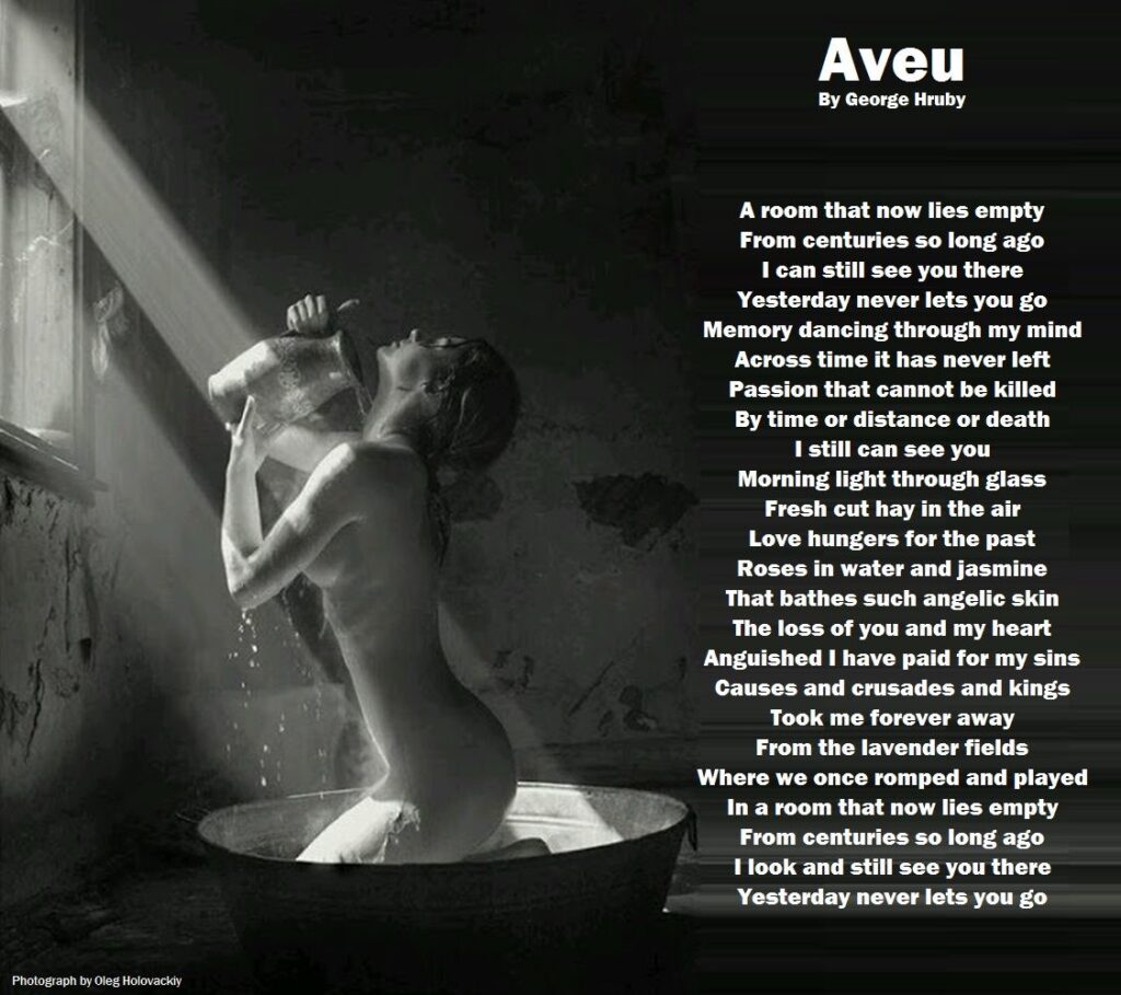 Aveu – Poetry