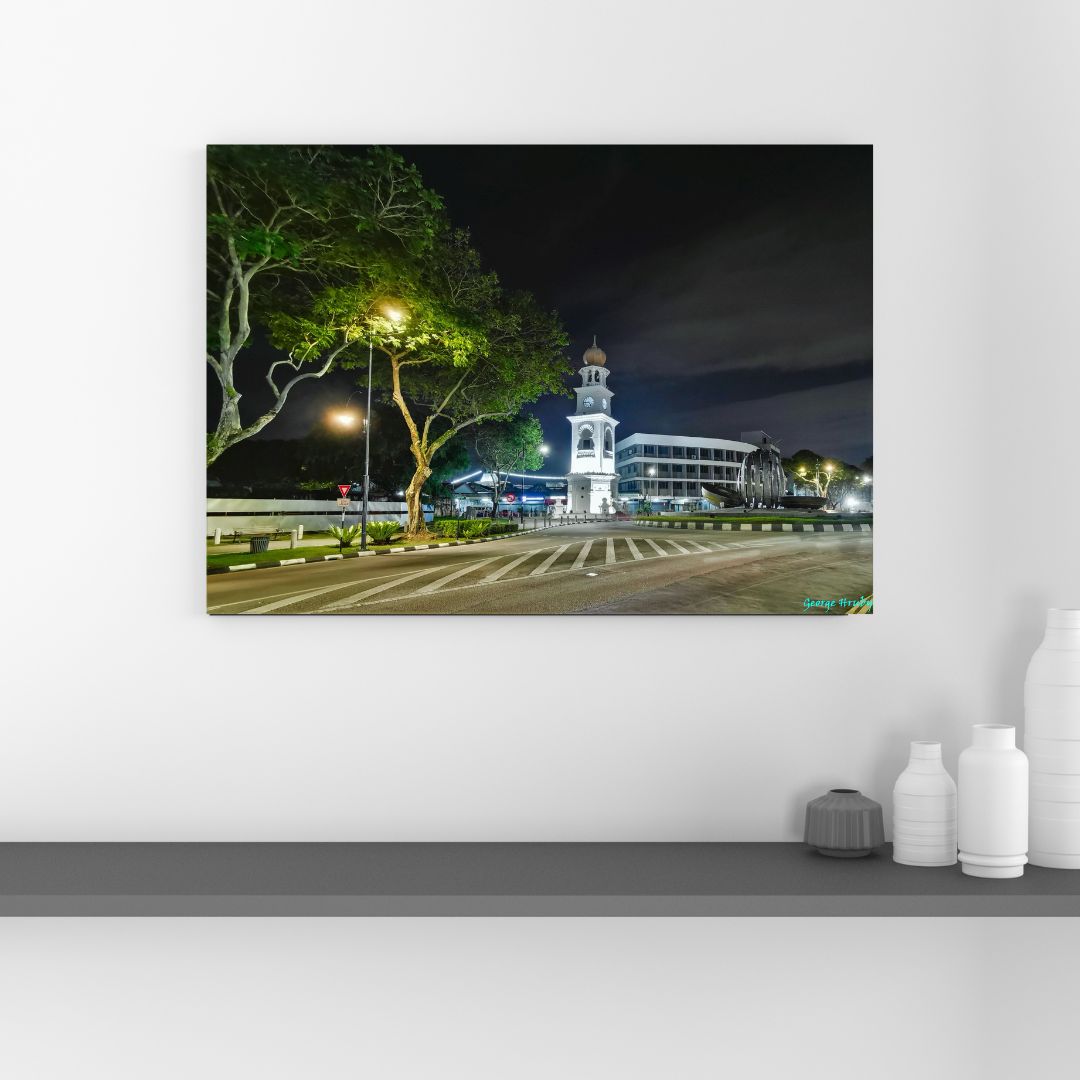 Jubilee Clock Tower at Night