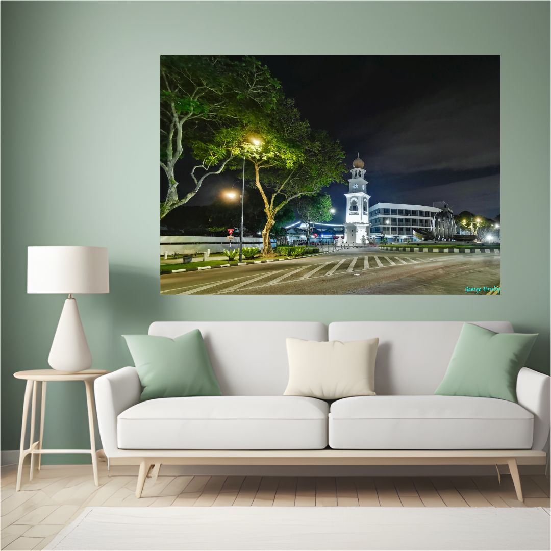 Jubilee Clock Tower at Night