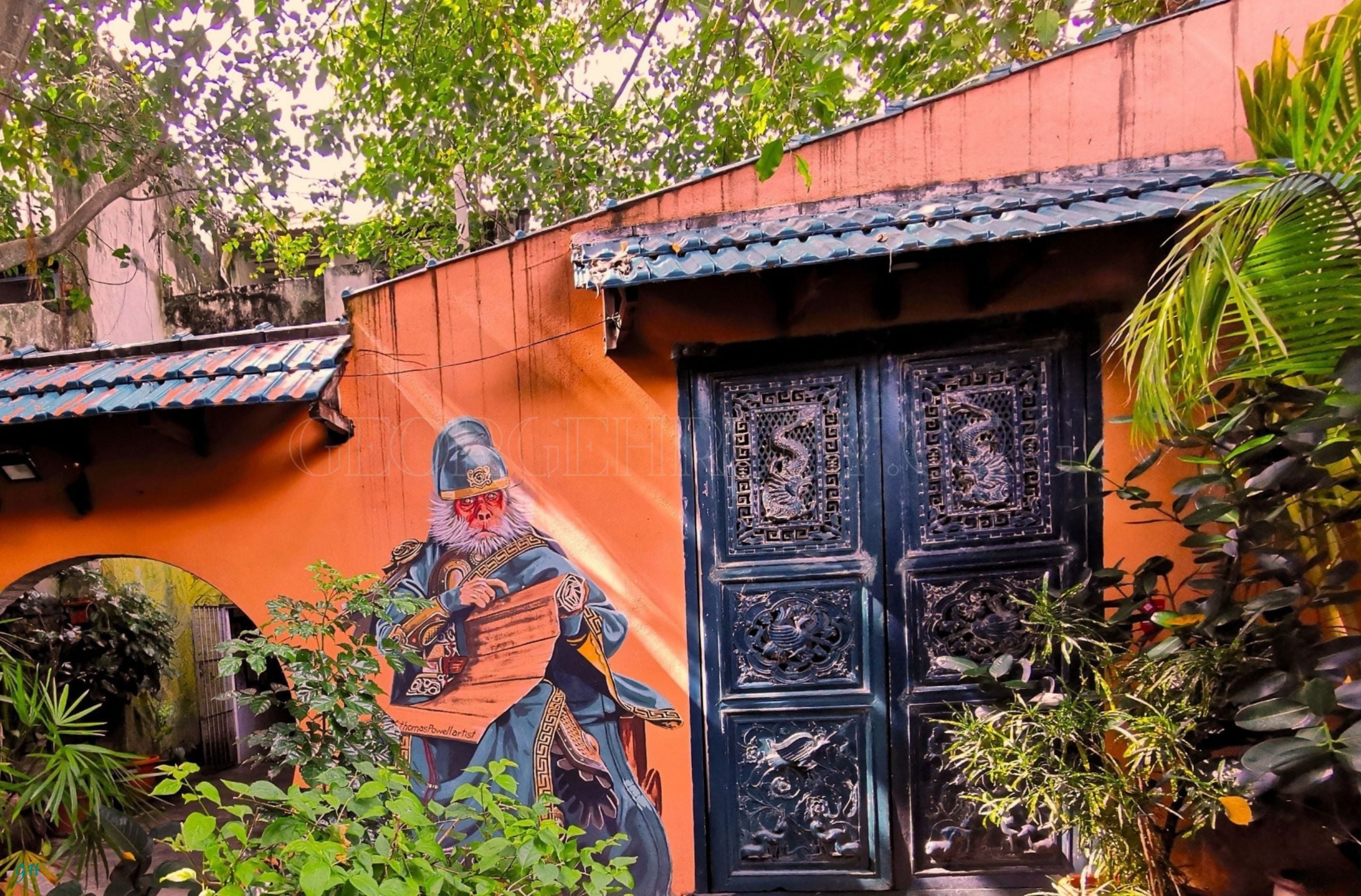 Old Chinese Courtyard