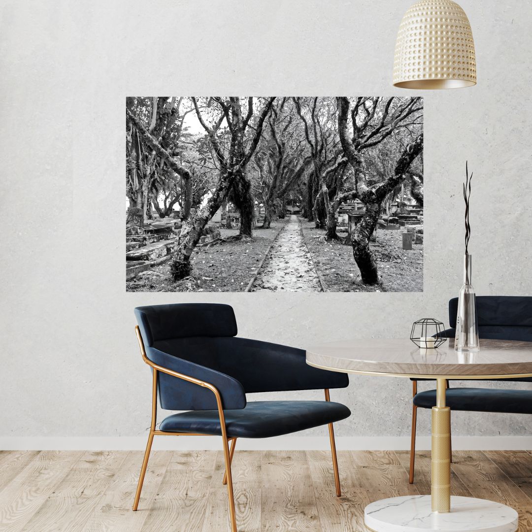 Protestant Cemetery (B&W)