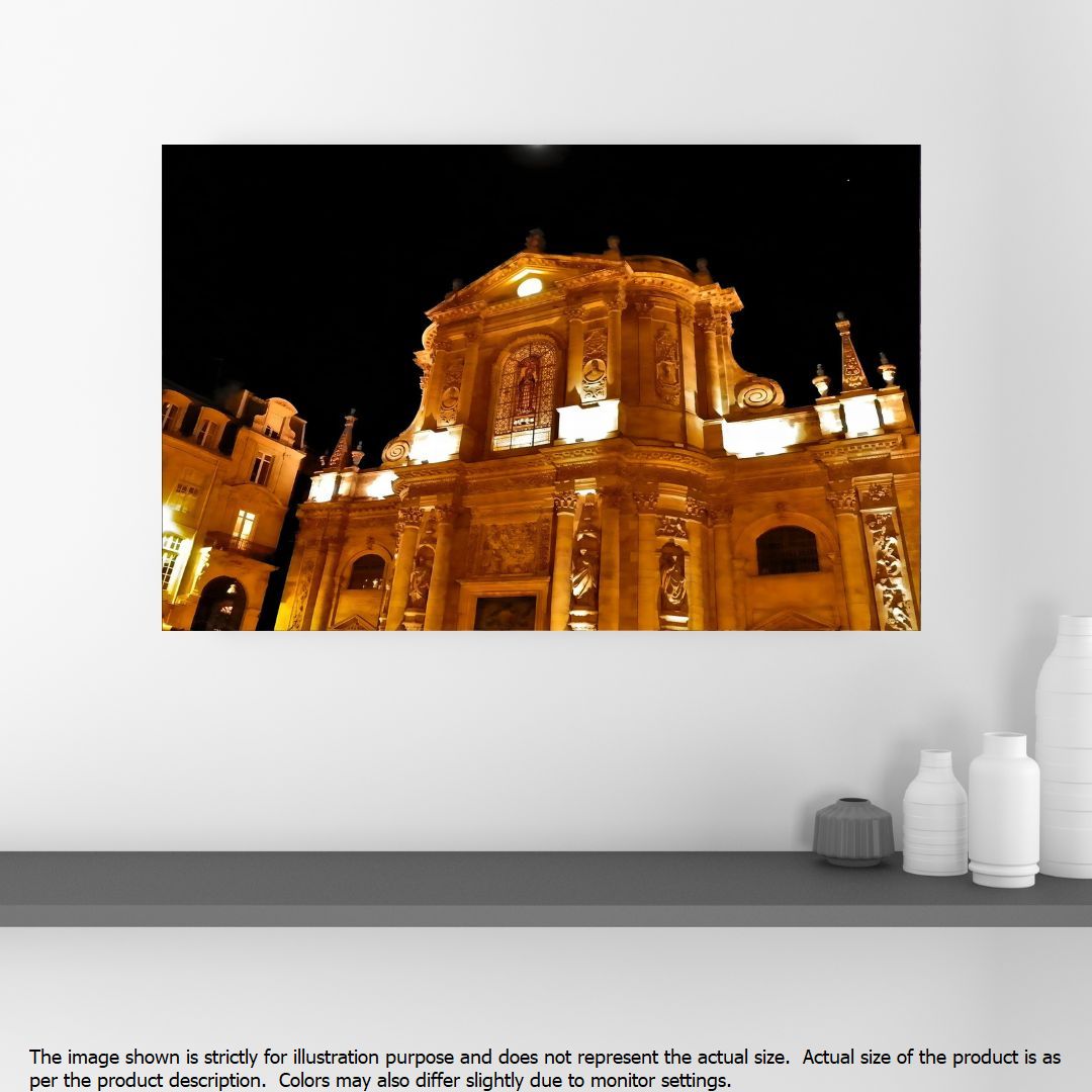 Moon & Planet over NotreDame - Bordeaux France