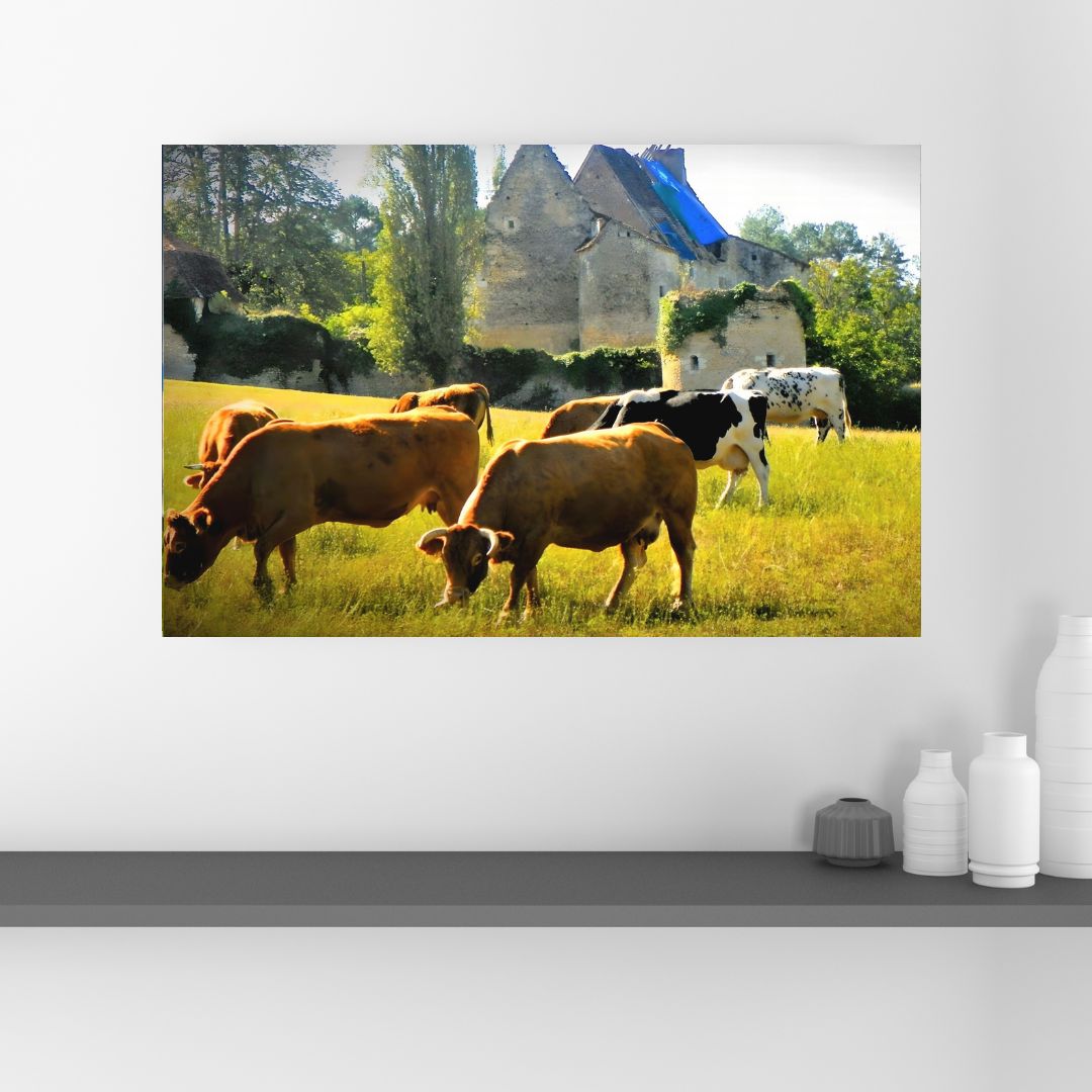 Old Castle in Countryside