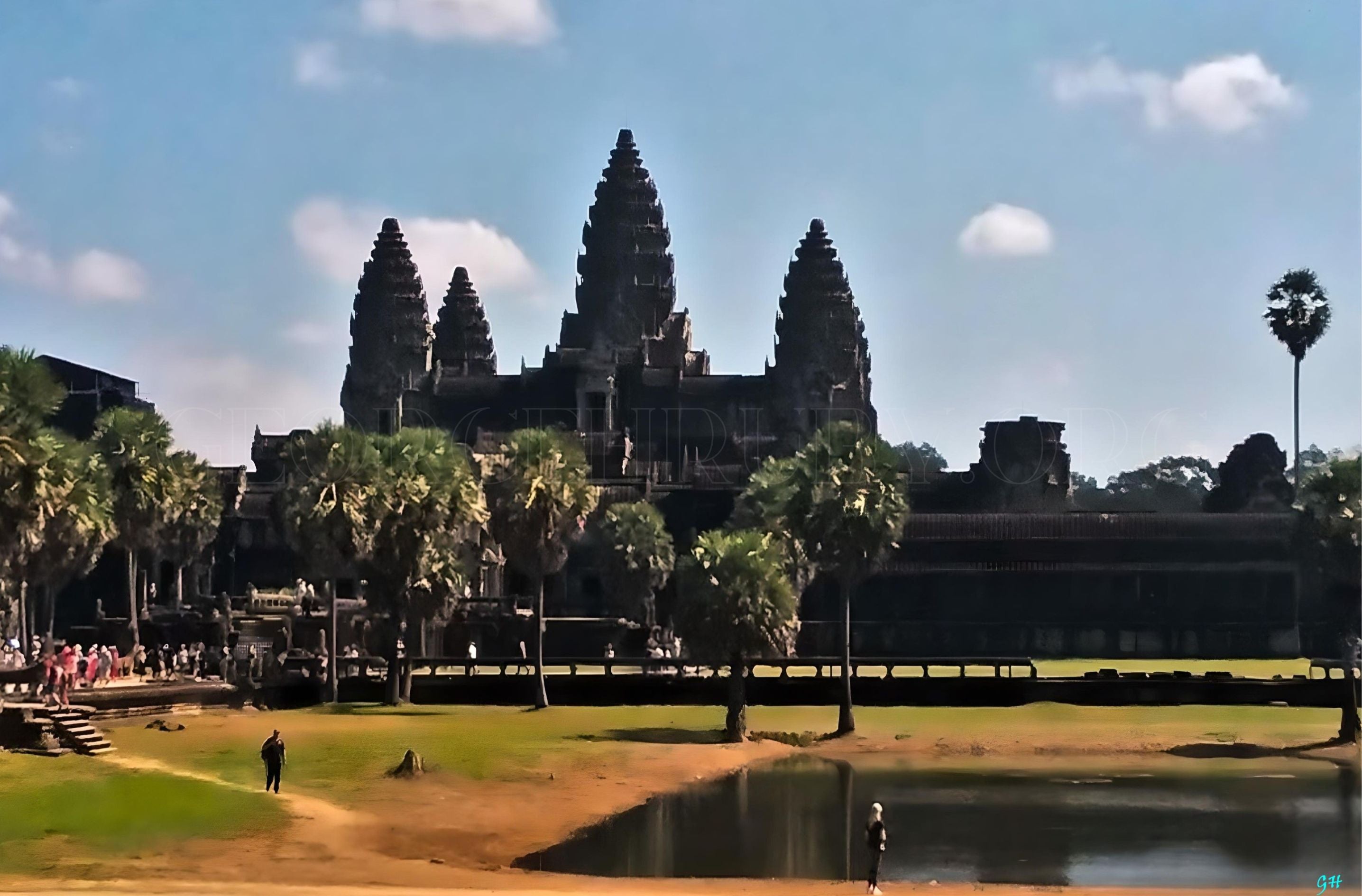Painting of Angkor Wat