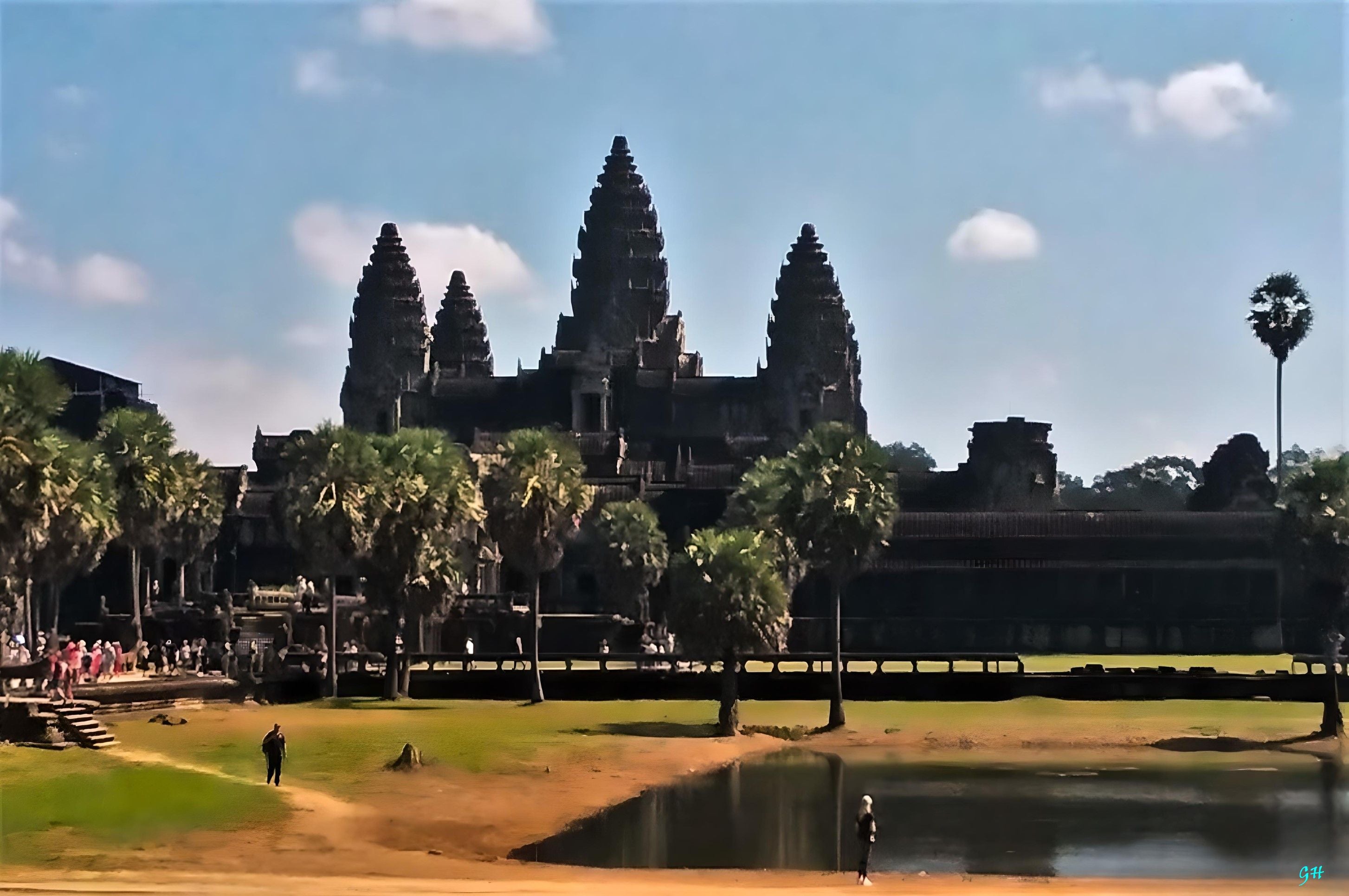 Painting of Angkor Wat