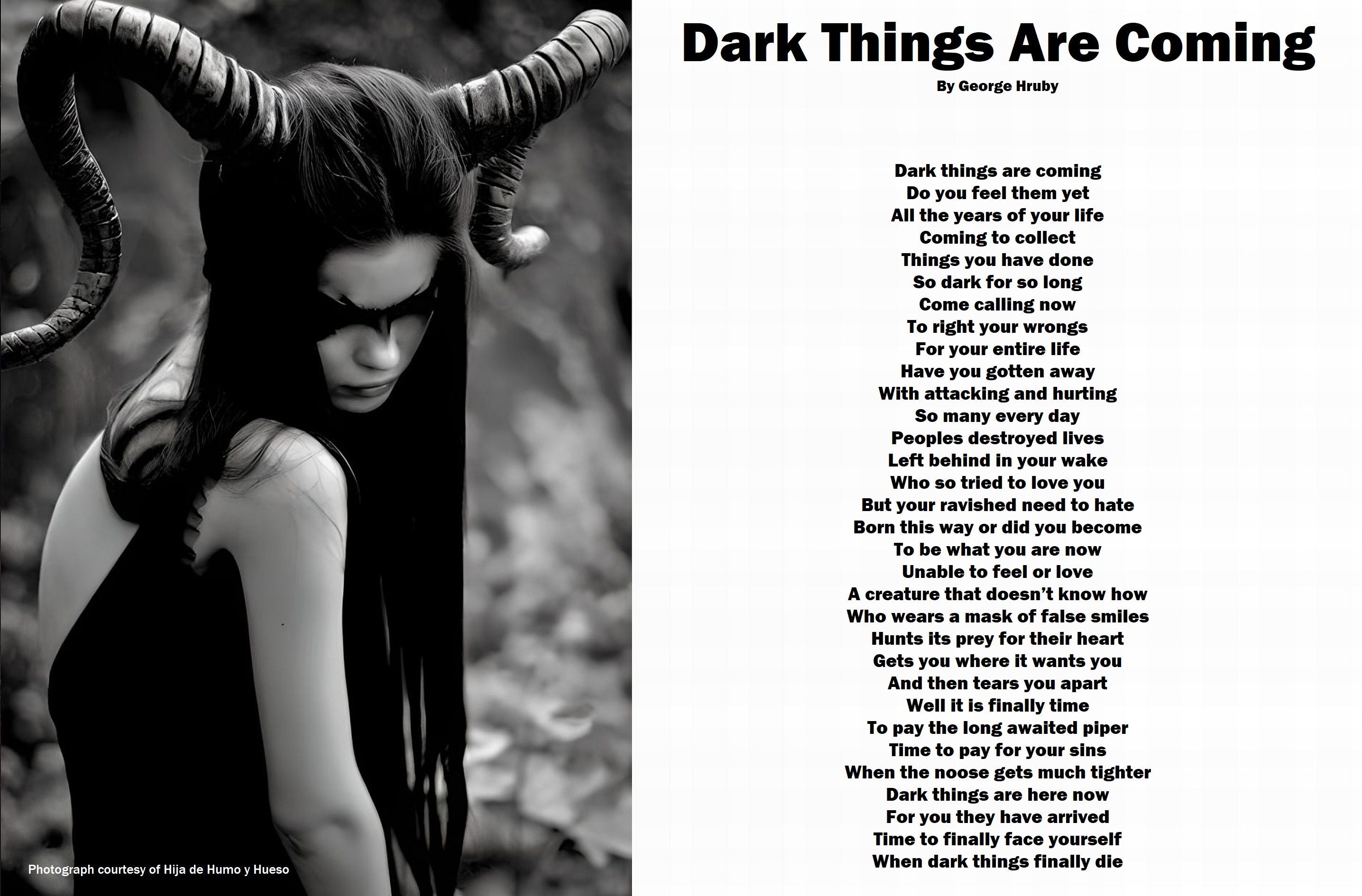 Dark Things Are Coming